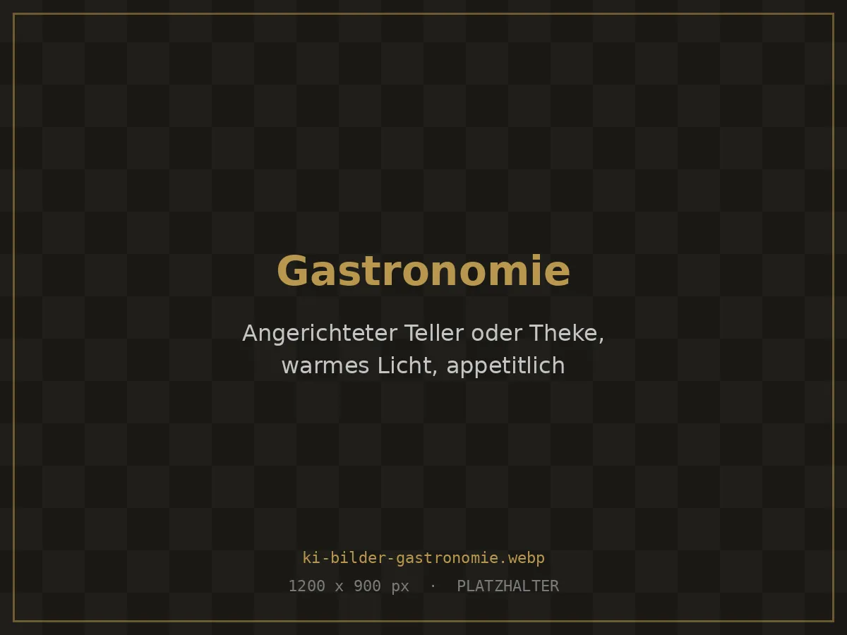 Platzhalter Gastronomie