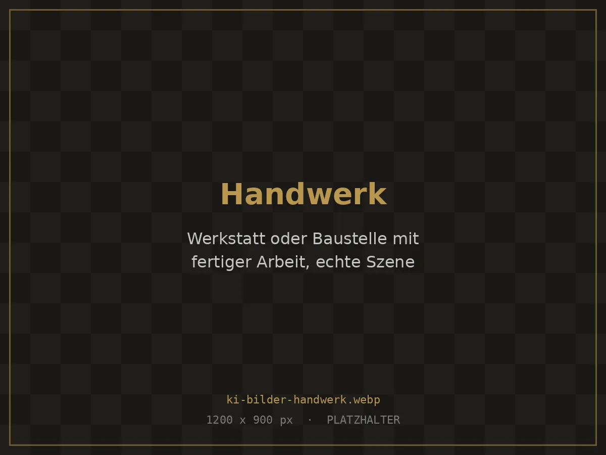 Platzhalter Handwerk
