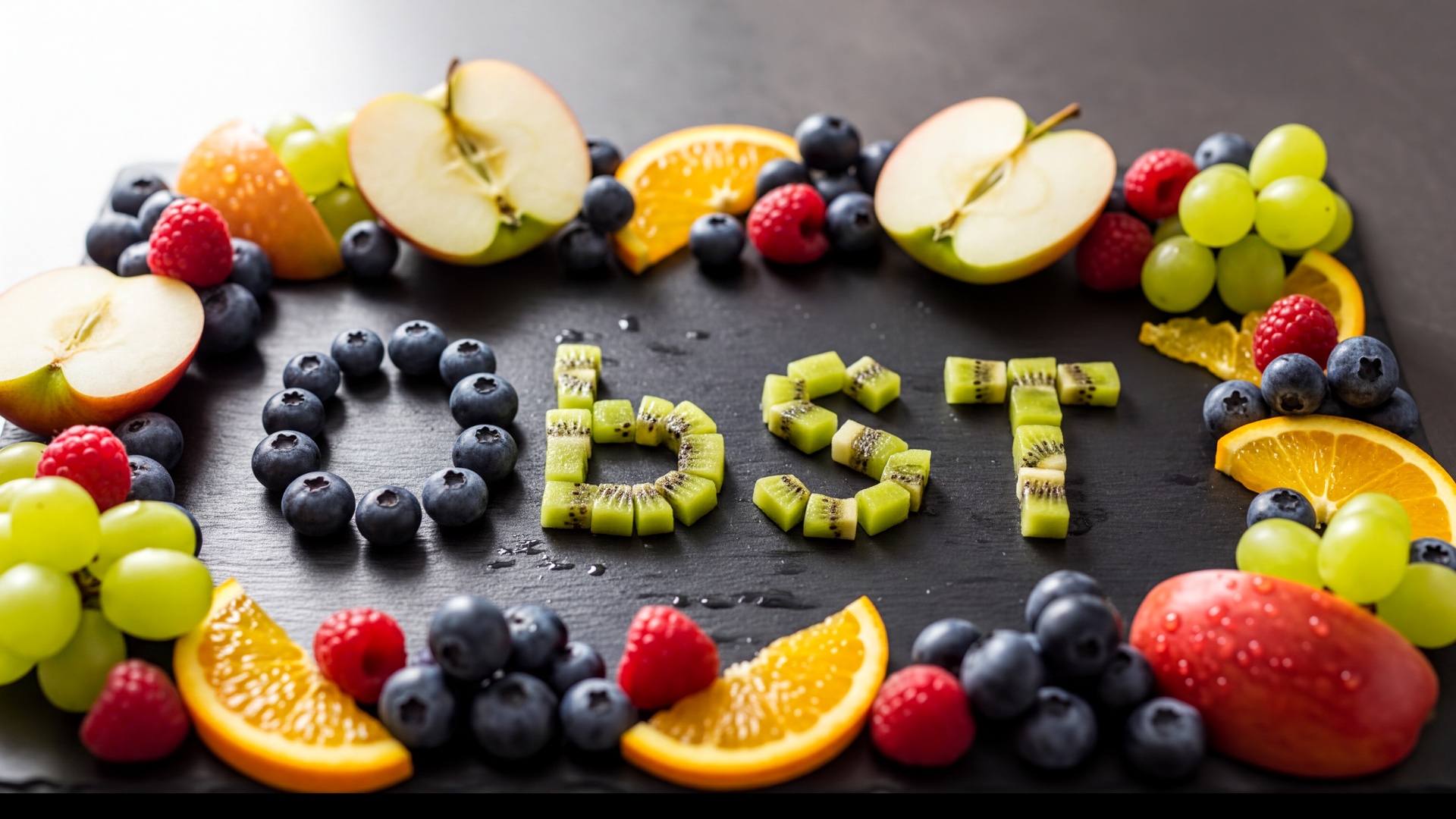 Firmenlogo aus Obst – Motiv Studio